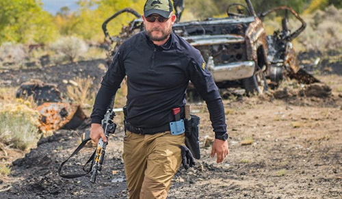 Helikon - Koszulka Polo Range® - TopCool - VersaStretch - Czarny - PD-RNG-TC-01