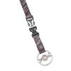 Nite Ize - Karabinczyk ze smyczą Medallion Key Lanyard - Stalowy - Srebrny/Czarny - MKL-11-R3