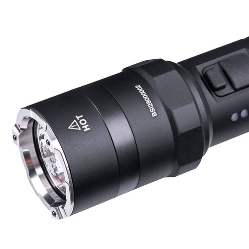 NEXTorch - P84 LED Tactical Flashlight with 4800 mAh Battery - 3000 lm - Black - P84