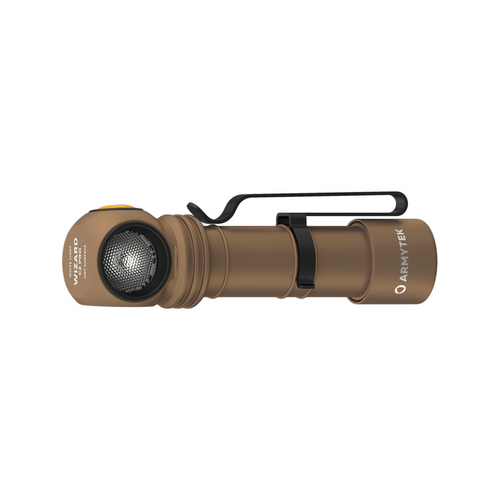 Armytek - Headlamp Wizard C2 Pro Max - Magnetic Charger - 4000 lm - 21700 - Sand - F06701CS