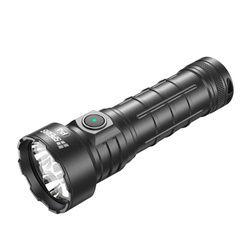 Speras - Latarka taktyczna LED P4 z akumulatorem 5000 mAh - 4000 lm - Czarna - SPERAS 4
