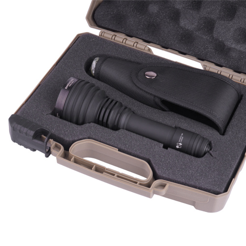 Armytek - Latarka taktyczna Barracuda Pro Max - Strobe - 2800 lm - Czarna - F10501PC