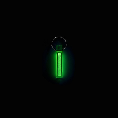 Ni-Glo - Brelok z kółkiem do kluczy Gear Marker - Polimer - Dragon Green - 91501