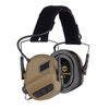 Earmor - Gehörschutz Kapselgehörschützer mit AUX-Eingang M31 PLUS - Coyote Brown - M31-CB (PLUS)
