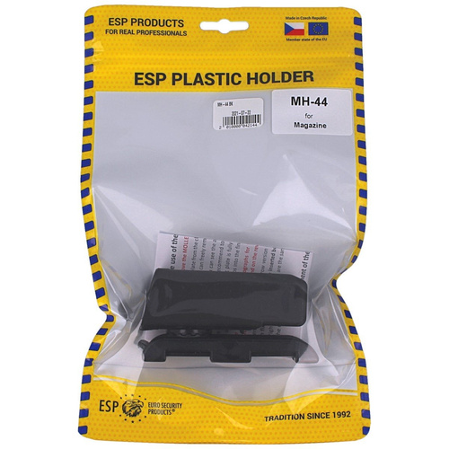 ESP - Ładownica na magazynek 9 mm Luger - Montaż MOLLE UBC-04-1 - Czarny - MH-44 BK