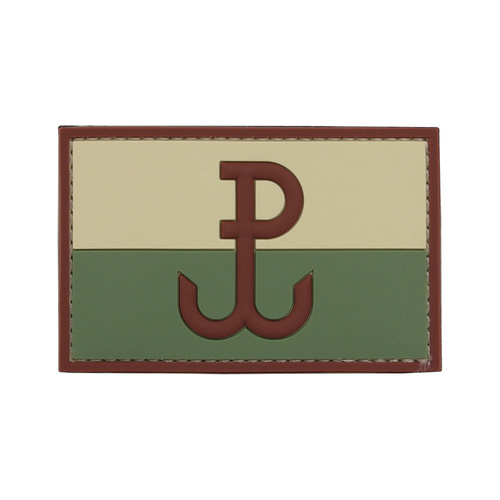 101 Inc. - 3D Aufnäher - Polen Anker - Multicamo - 444130-7011
