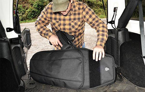 UTG - Gun Case Leapers Alpha Battle Carrier Sling Pack - 34" - Black - PVC-PSP34B