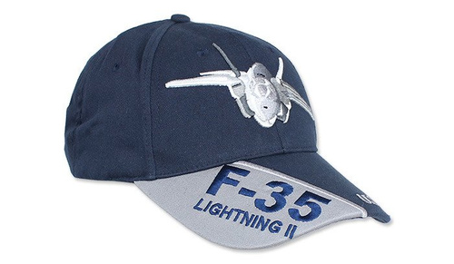 FOSTEX - Czapka F-35 LIGHTNING II - Granatowy