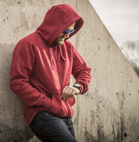 Helikon - Urban Tactical Hoodie Lite - FullZip - Blue - BL-ULF-CB-65