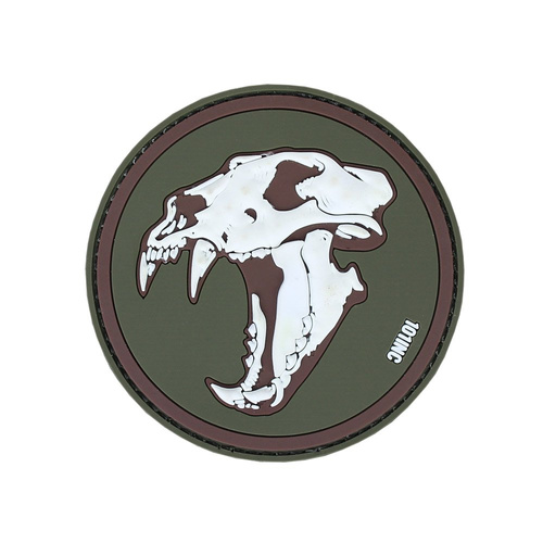 101 Inc. - 3D Patch - Sabertooth Tiger - Green