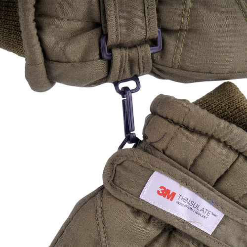 Mil-Tec - Rękawiczki zimowe Thinsulate - Zielony OD - 12530001