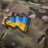 M-Tac - Naszywka Flaga Ukrainy - Haft - Cordura 500D - Lewa - Ranger Green - 51298023