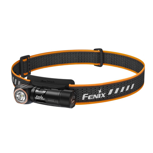 Fenix - LED-Stirnlampe HM23 V2.0 - 300 lm - Schwarz - HM23 V2.0