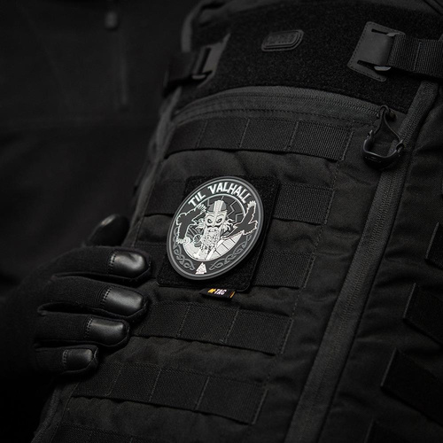 M-Tac - Panel Molle na naszywki - 80 mm x 85 mm - Czarny