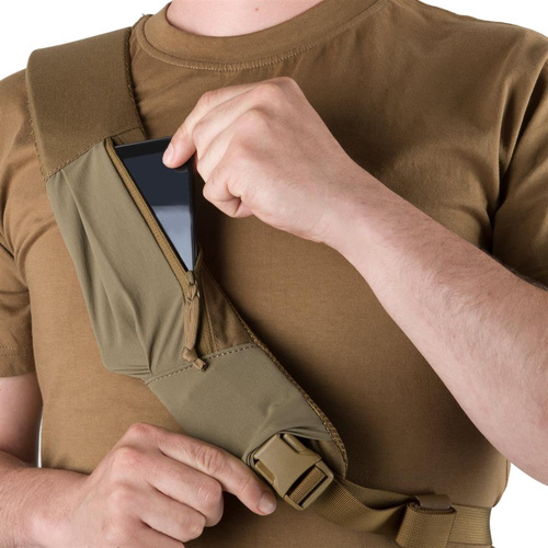 Helikon - Plecak EDC Sling - 6,5 L - Cordura - Czarny - PL-ESB-CD-01