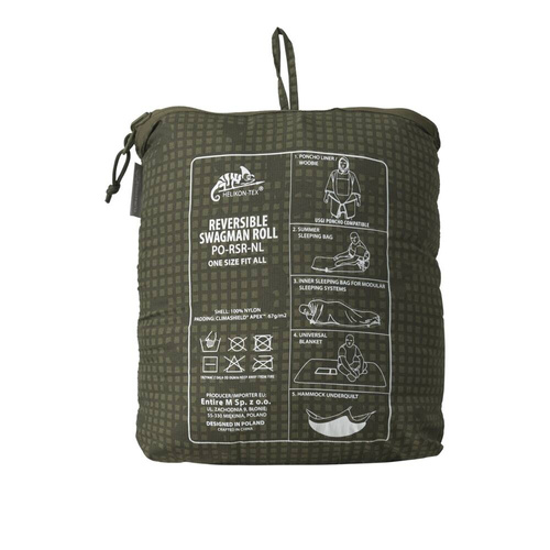 Helikon - Reversible Swagman Roll - Desert Night Camo / US Desert - PO-RSR-NL-0L05A