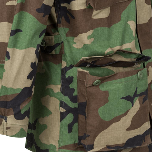 Helikon - BDU Shirt - PolyCotton Ripstop - Olive Green - BL-BDU-PR-02