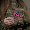 M-Tac - Naszywka Kitty Pink - Haft - Kokardka Żółto-Niebieska - Coyote - 51393005