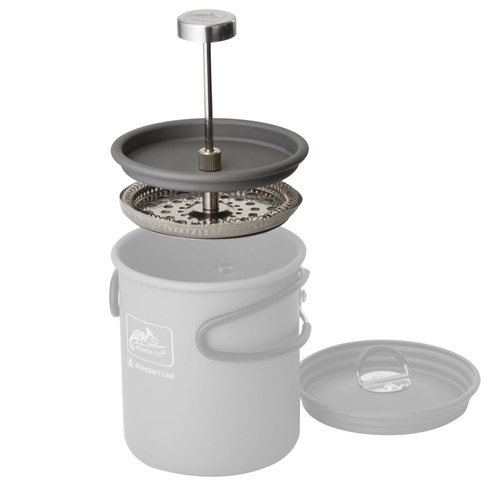 Helikon -Tex® - Kaffeepresse - Stahl - Silber - TK-CFP-SS-15.