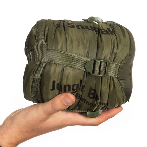 Snugpak - Śpiwór turystyczny letni Jungle Bag - Zamek Leworęczny - Z moskitierą - Olive - 101090002