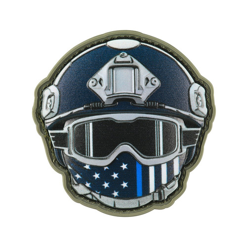M-Tac - Emoji USA Man Patch №2 - PVC 3D - Blue - 51354002