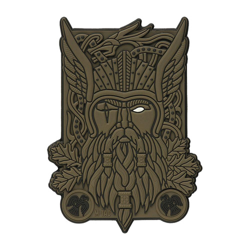M-Tac - Odin 3D PVC Patch - Morale Patch -	Olive - 51131001
