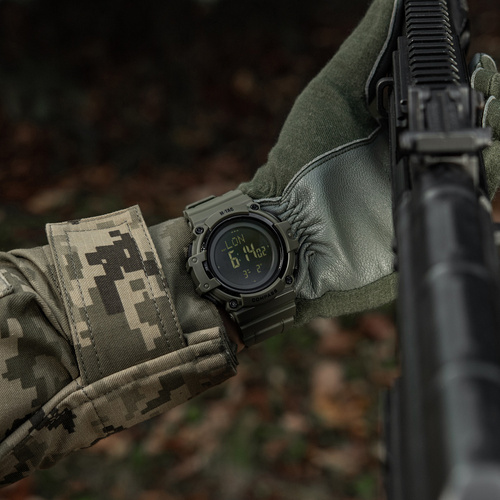 M-Tac - Taktische Uhr mit Kompass 2233 - Ranger Green - 50010001