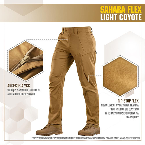 M-Tac - Sahara Flex Lite Pants - Coyote - 20064005