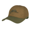 Helikon - Czapka z daszkiem Logo Cap - PolyCotton Ripstop - Coyote / Olive Green - CZ-LGC-PR-1102A