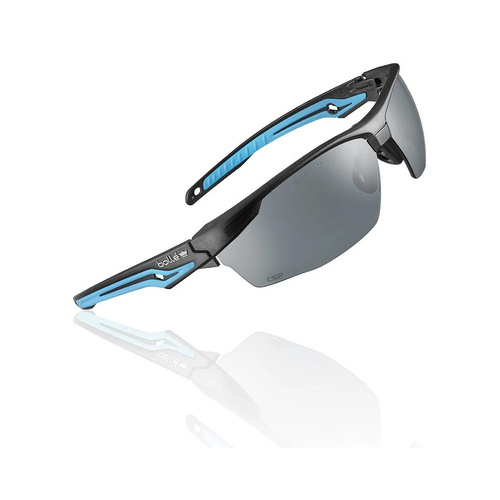 Bolle Safety - Okulary ochronne Eco Tryon - EN 166 FT KN - Platinum - Smoke - TRYONN20E