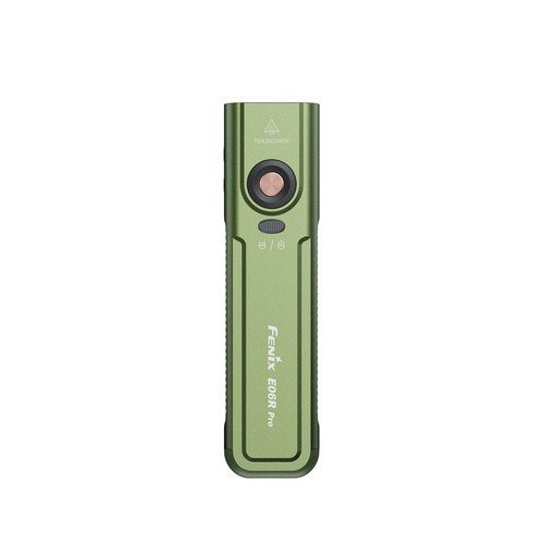 Fenix - Keychain Flashlight E06R Pro - 1600 lm - USB-C - UV/Laser - Olive Green - E06R.14112