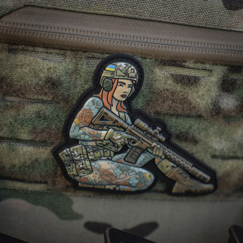 M-Tac - Naszywka Tactical Girl №2 Yakuza - PVC - Pełny kolor - 51116201