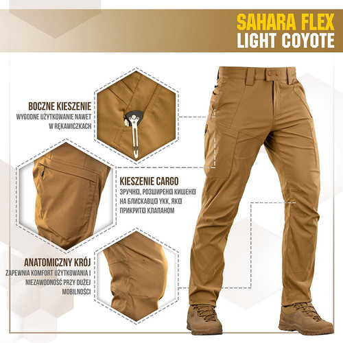 M-Tac - Sahara Flex Lite Pants - Coyote - 20064005