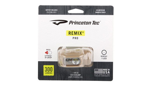 Princeton Tec - Stirnlampe REMIX PRO - TAN / MultiCam - RMX300PRO