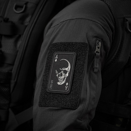 M-Tac - Face of War Patch - Embroidery - Black - 51389002