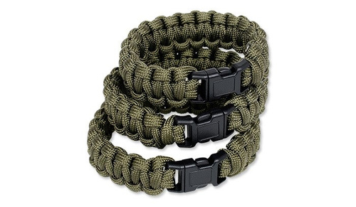 Mil-Tec - Bransoletka surwiwalowa - Zielony OD - 16370101