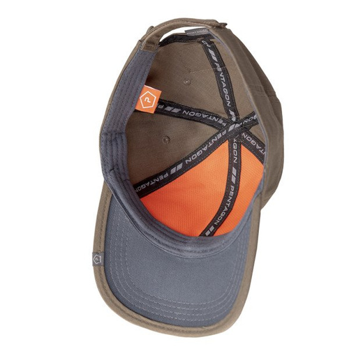 Pentagon - Czapka z daszkiem Tactical BB Cap 2.0 Rip-Stop - Woodland - K13025-51