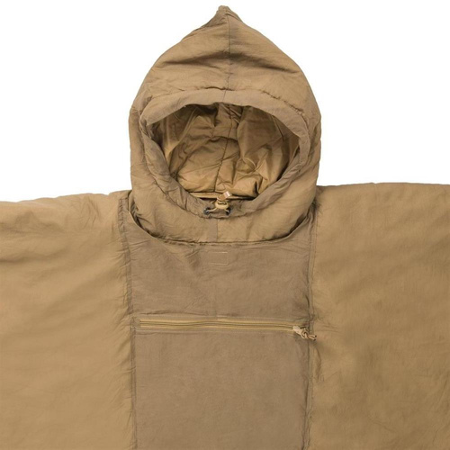 Helikon - Poncho ocieplane Swagman Roll - Windpack - Climashield - Czarne - PO-SMR-NL-01