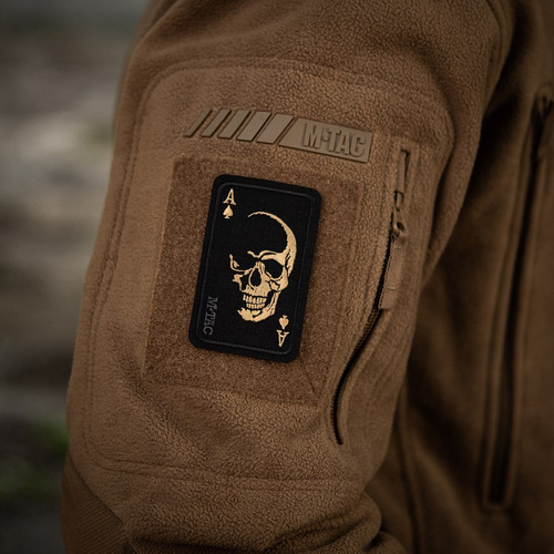 M-Tac - Morale Patch Face of War - Cordura - Black/Orange - 51389035