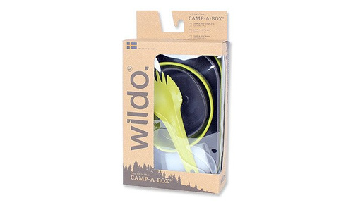 Wildo - Zestaw biwakowy Camp-A-Box Complete - Limonkowy - W10267