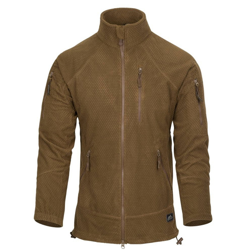 Helikon - Alpha Tactical Grid Fleece Jacket - Black - BL-ALT-FG-01