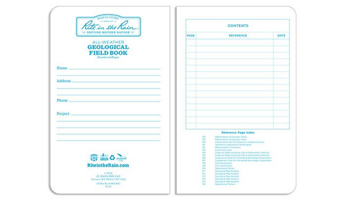 Rite in the Rain - All-Weather Geological Notebook - 540F - Gelb