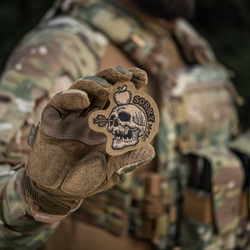 M-Tac - Naszywka Sorry - Haft - Poliester - Coyote - 51410005