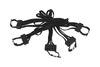 ESP - Textile Einweghandschellen - 5 Stück - Schwarz - HT-01-B