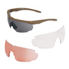 SwissEye - Ballistic Glasses Blackhawk - Brown Frame - 40422