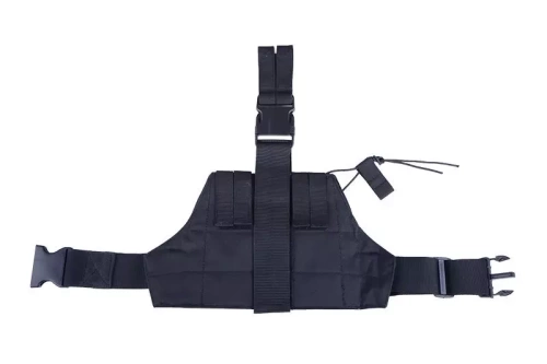 GFC Tactical - Oberschenkelpaneel - MOLLE - Nylon - Schwarz - GFT-19-009687