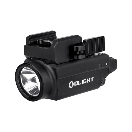 Olight - Latarka taktyczna na broń z celownikiem laserowym BALDR S - 800 lumenów - Czarna