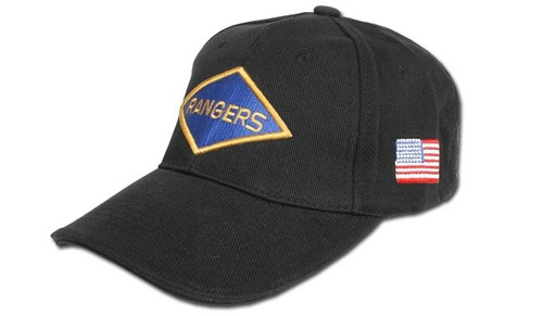 FOSTEX - Baseballkappe RANGERS - Schwarz