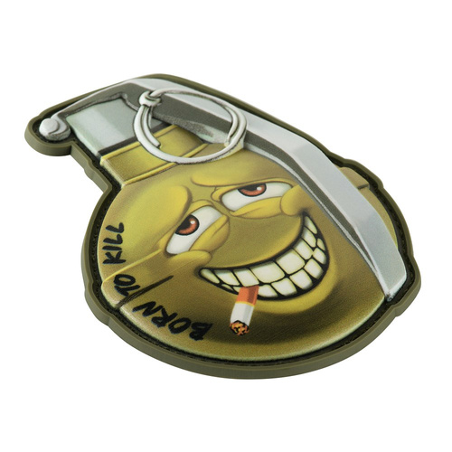 M-Tac - Naszywka M67 v2 Zadowolony - PVC 3D - Zielony - 51139200