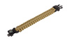 101 Inc. - Survival-Armband mit Feuerstein, Pfeife und Kompass - 8" - Coyote - JYFPB04-CB